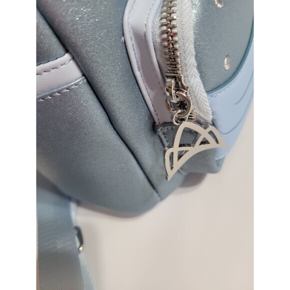 The Princess and the Frog Tiana Blue Gown Glitter Cosplay Backpack And Wallet - Picture 6 of 11